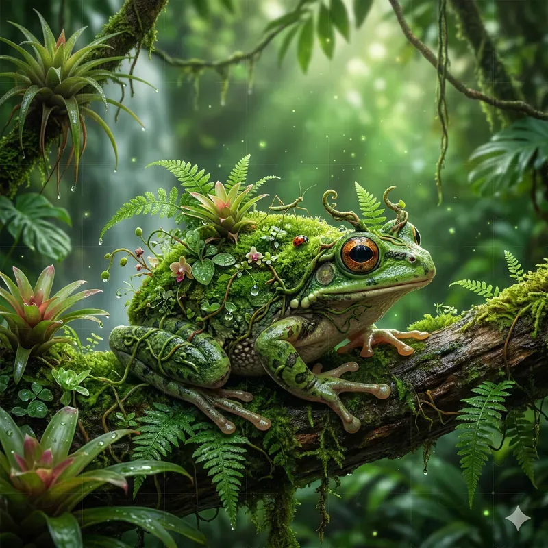 Whimsical Hybrid Eco Creatures