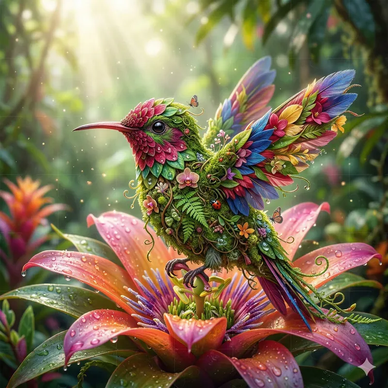 Whimsical Hybrid Eco Creatures