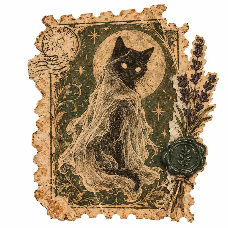 Halloween Junk Journal Ephemera
