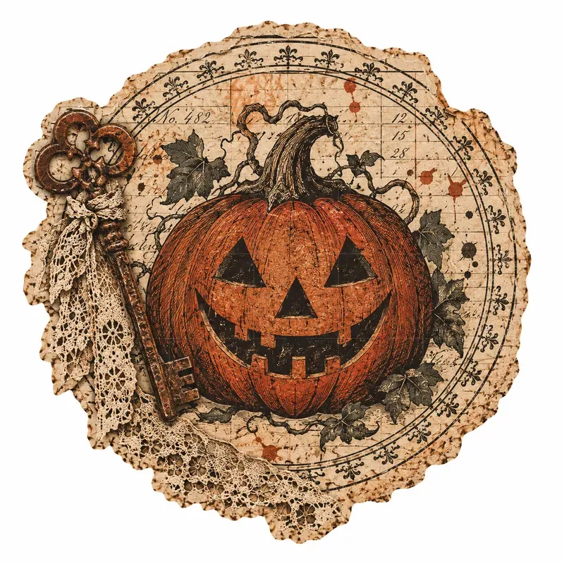 Halloween Junk Journal Ephemera