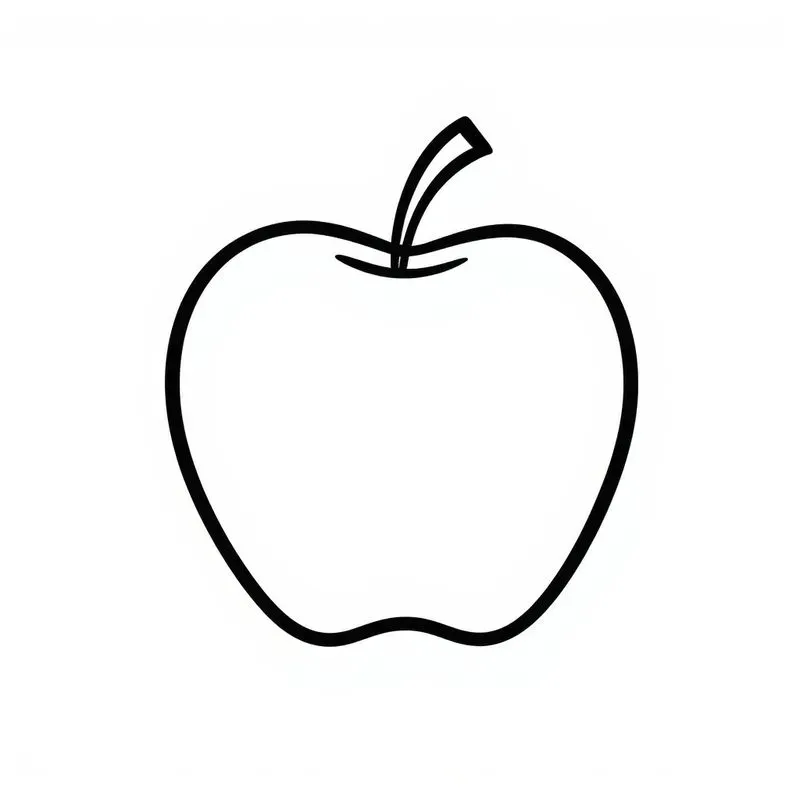 Simple Kids Coloring Pages Outlines
