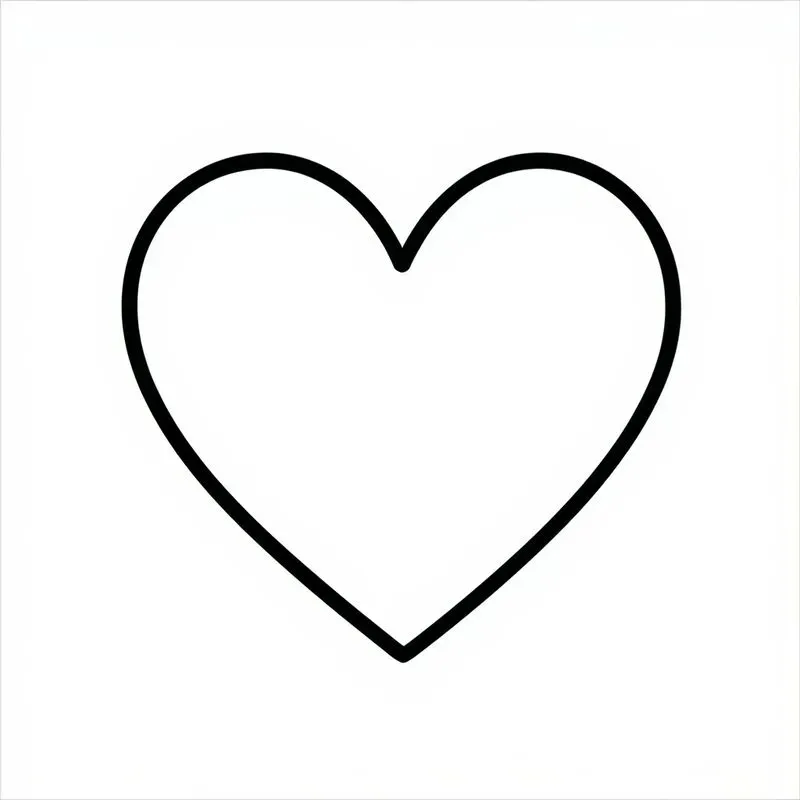 Simple Kids Coloring Pages Outlines
