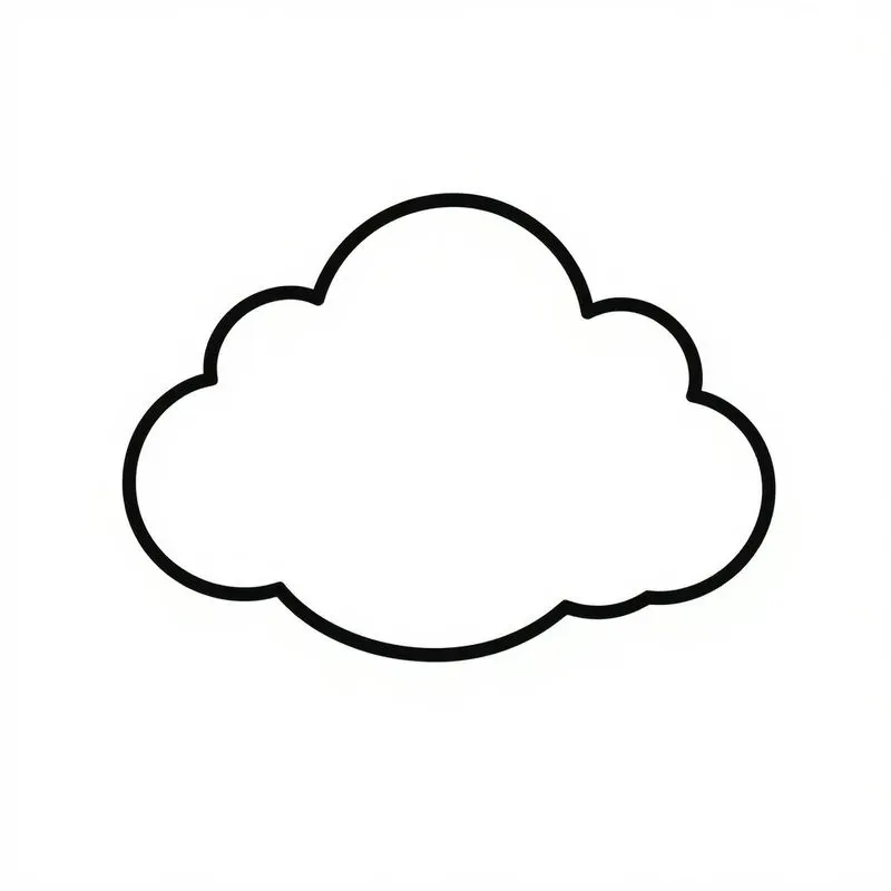Simple Kids Coloring Pages Outlines