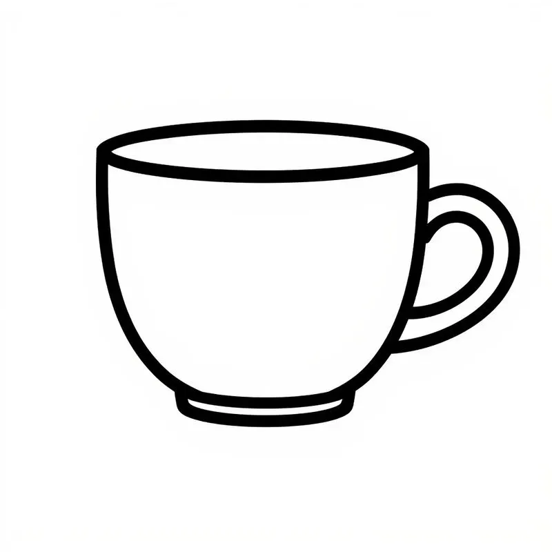 Simple Kids Coloring Pages Outlines