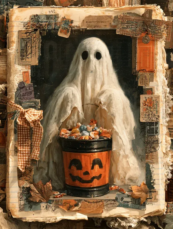 Halloween Junk Journals For Kids