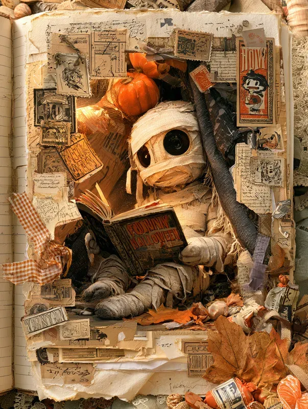 Halloween Junk Journals For Kids