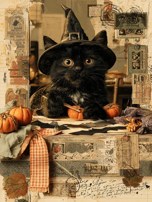 Halloween Junk Journals For Kids