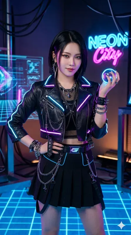 Kpop Style Studio Portraits