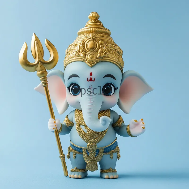 Kawaii Chibi Ganesha Blind Box Figurines