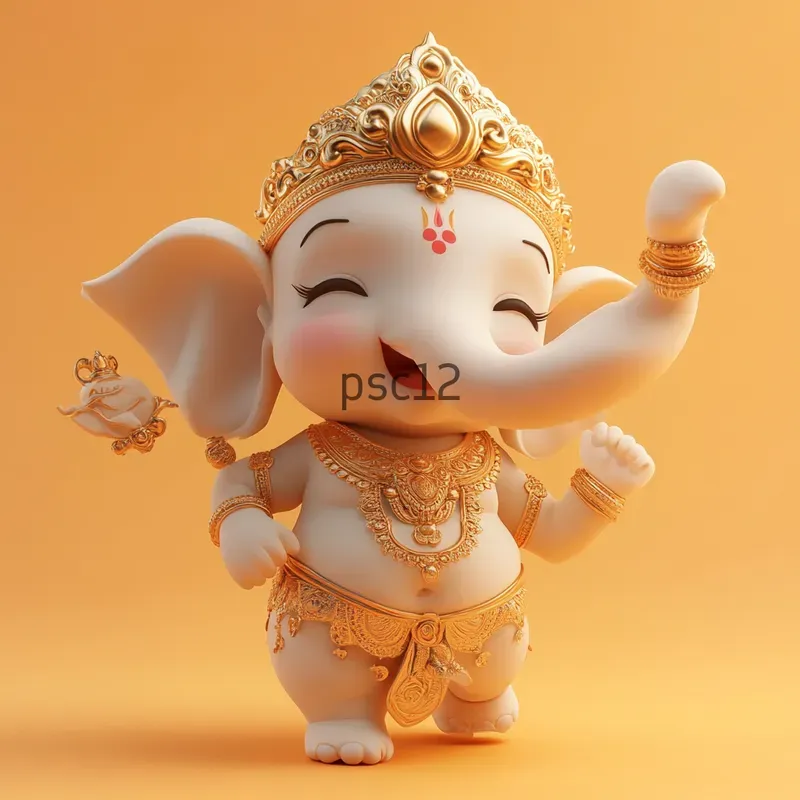 Kawaii Chibi Ganesha Blind Box Figurines