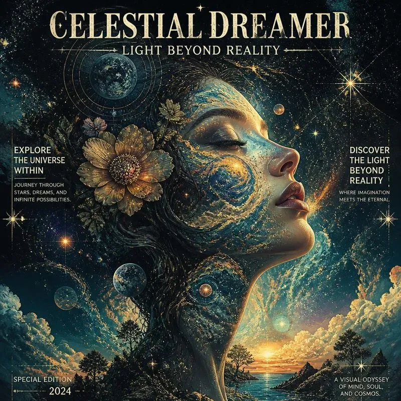 Surreal Cosmic Dream Art