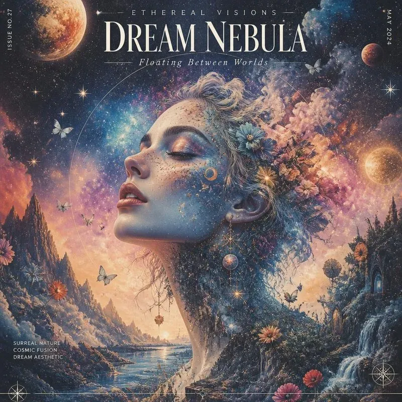 Surreal Cosmic Dream Art