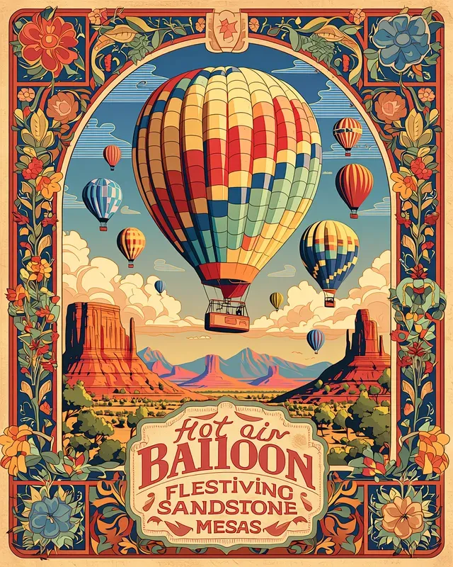Retro Desert Travel Posters For Etsy