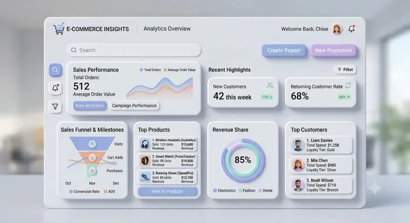 Modern Soft UI Dashboard Designs