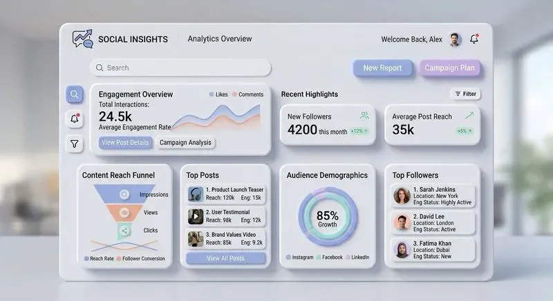 Modern Soft UI Dashboard Designs