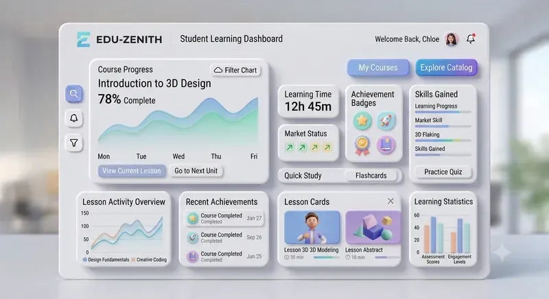 Modern Soft UI Dashboard Designs