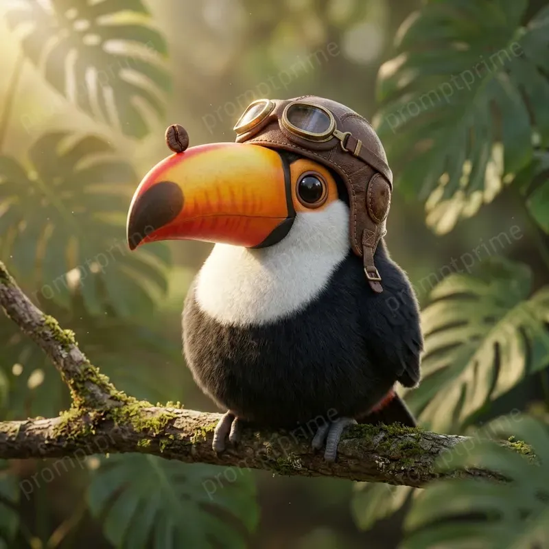 Premium 3D Cartoon Bird Mascots