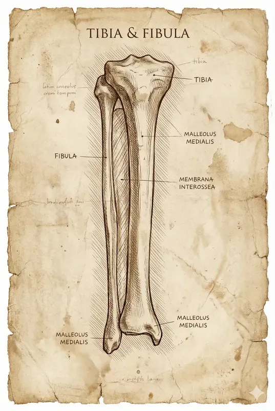 Vintage Renaissance Human Anatomy