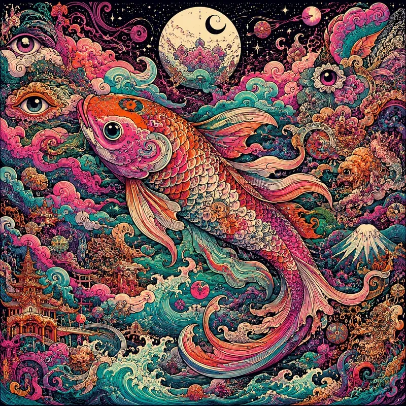 Psychedelic Dream Doodles