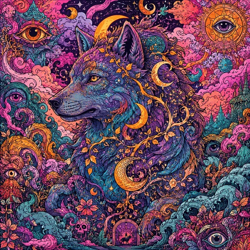 Psychedelic Dream Doodles