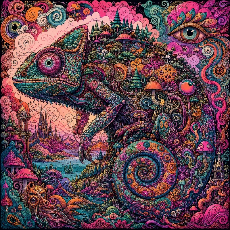 Psychedelic Dream Doodles
