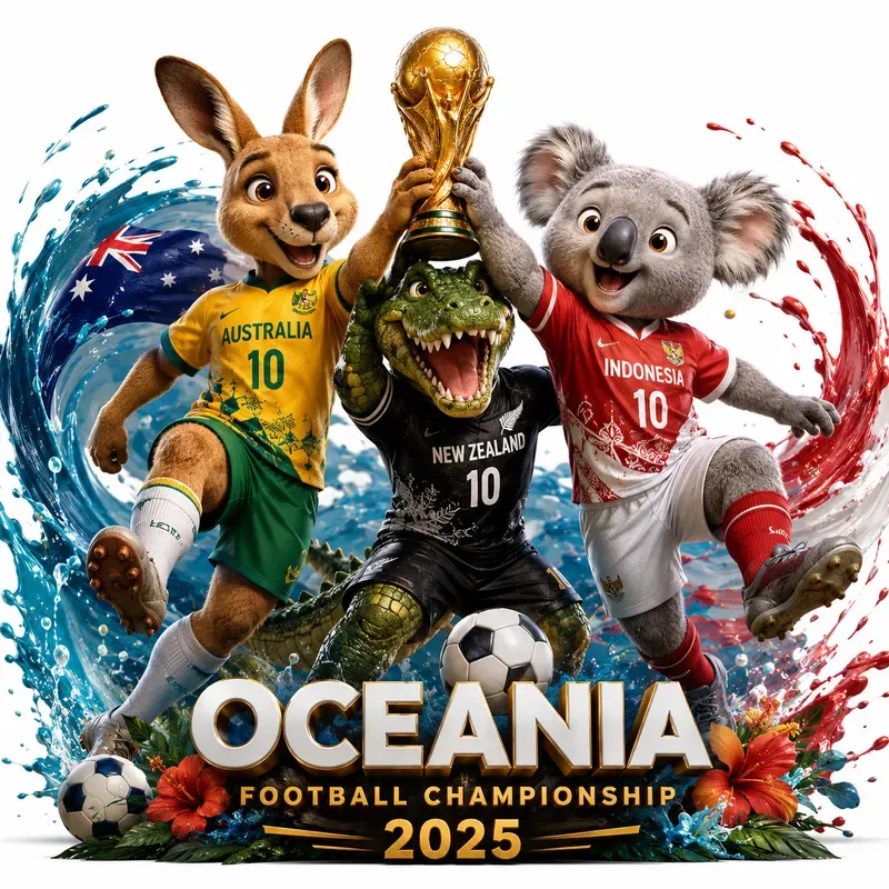 3D Fifa Animal Mascot Posters