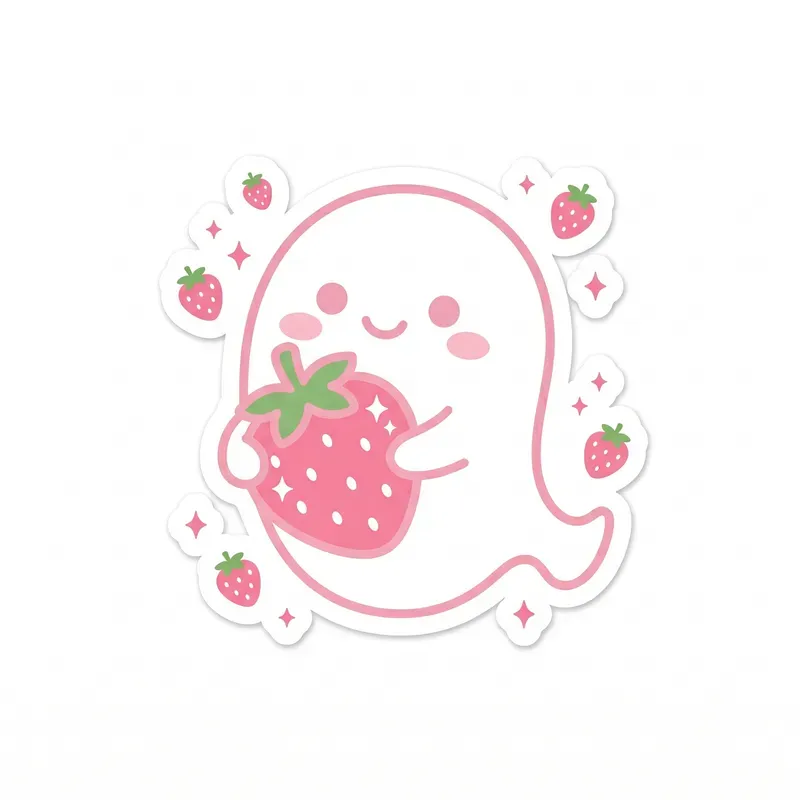 Kawaii Diecut Stickers