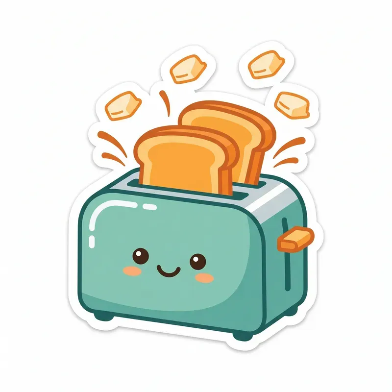 Kawaii Diecut Stickers