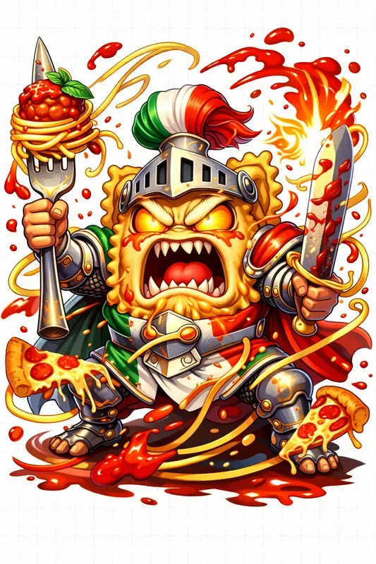 Italian Brainrot Meme Character Crafters