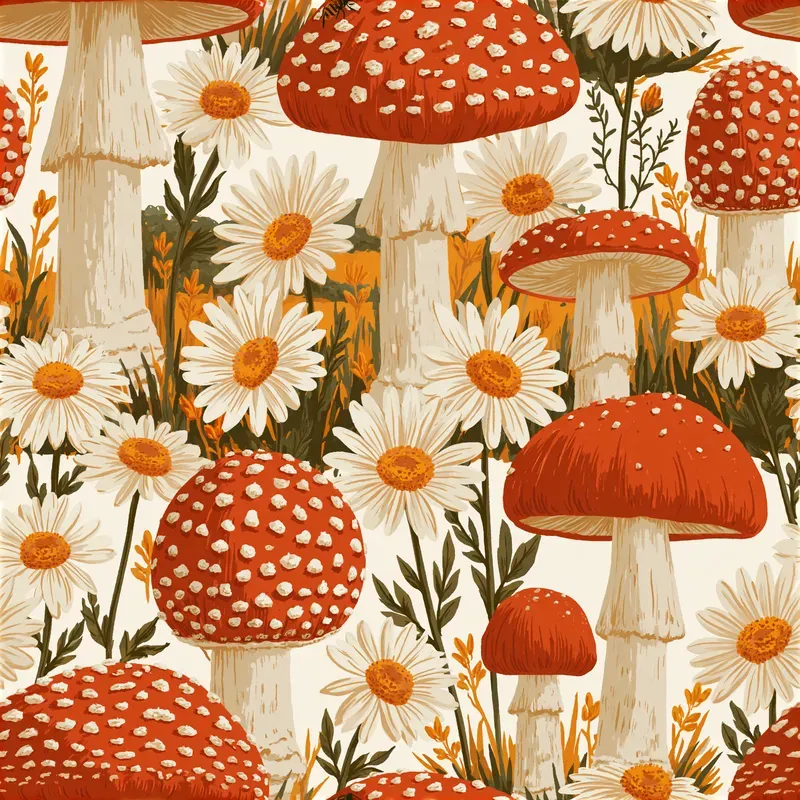 Seamless Repeat Pattern Prints On Demand