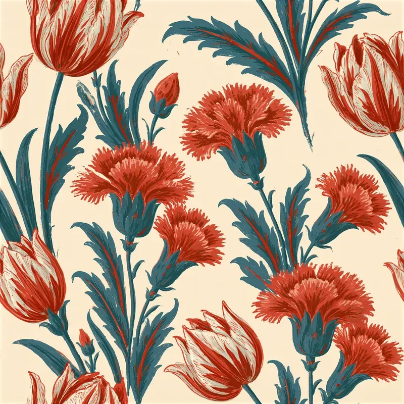Seamless Repeat Pattern Prints On Demand