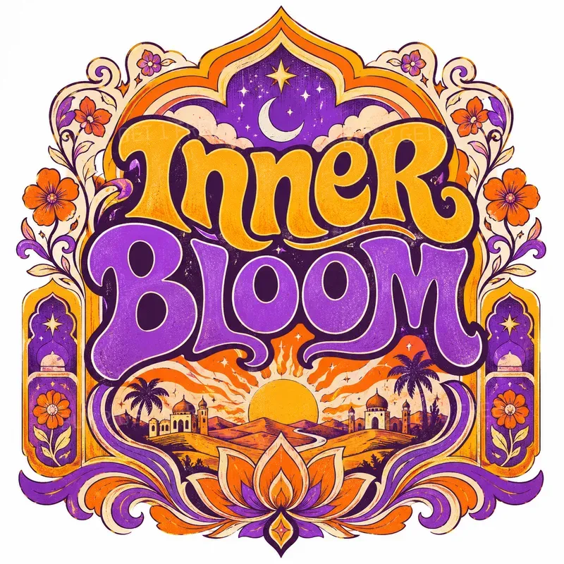 Arabic Groovy Typography Tshirt Prints