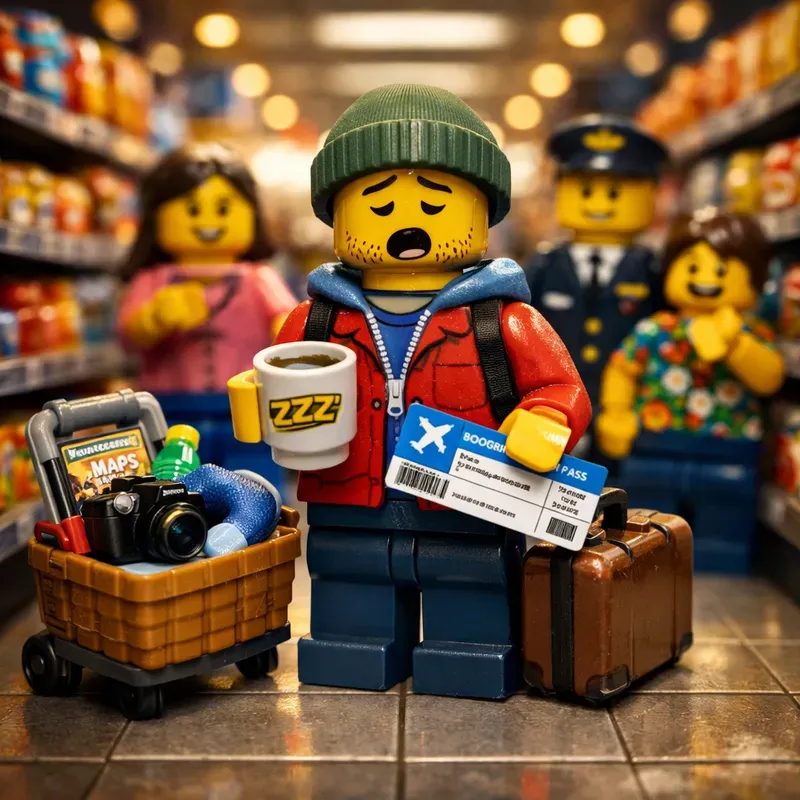 Cinematic Lego Store Life Scene Series