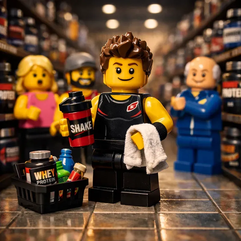 Cinematic Lego Store Life Scene Series