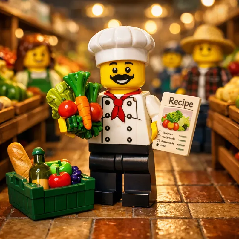 Cinematic Lego Store Life Scene Series