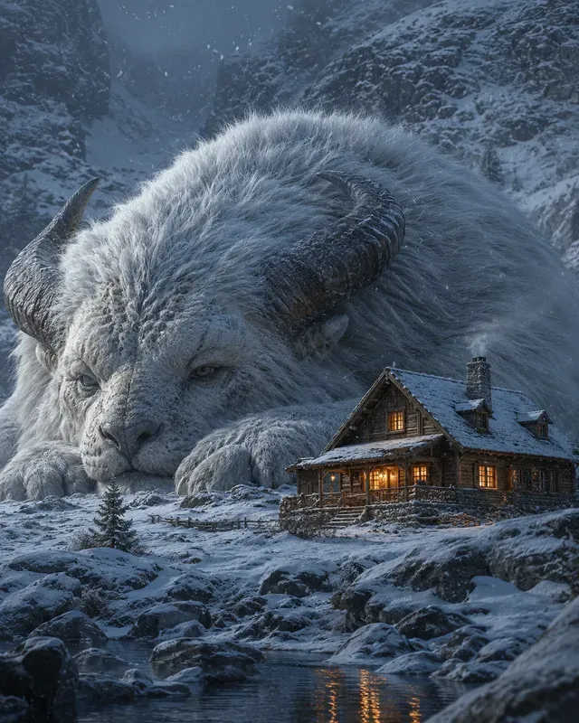 Giant Cozy Monster Illustrations