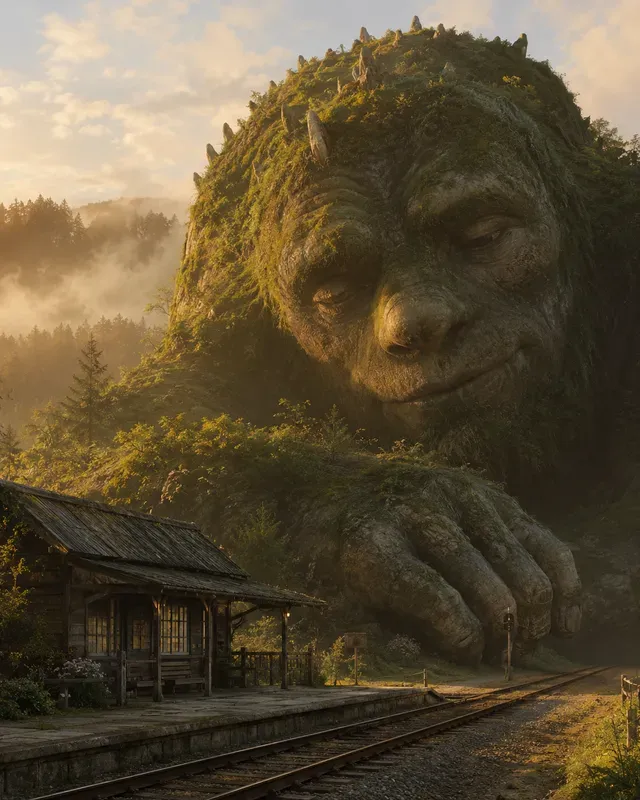 Giant Cozy Monster Illustrations