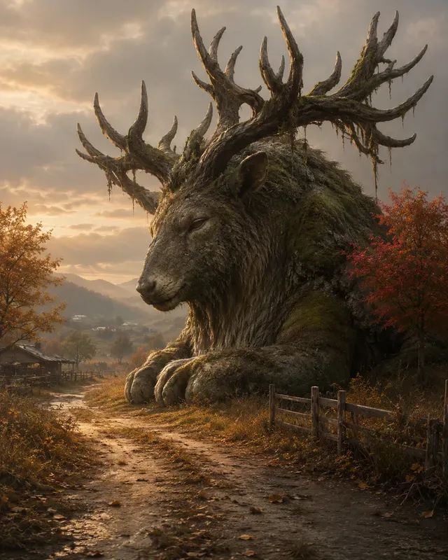 Giant Cozy Monster Illustrations