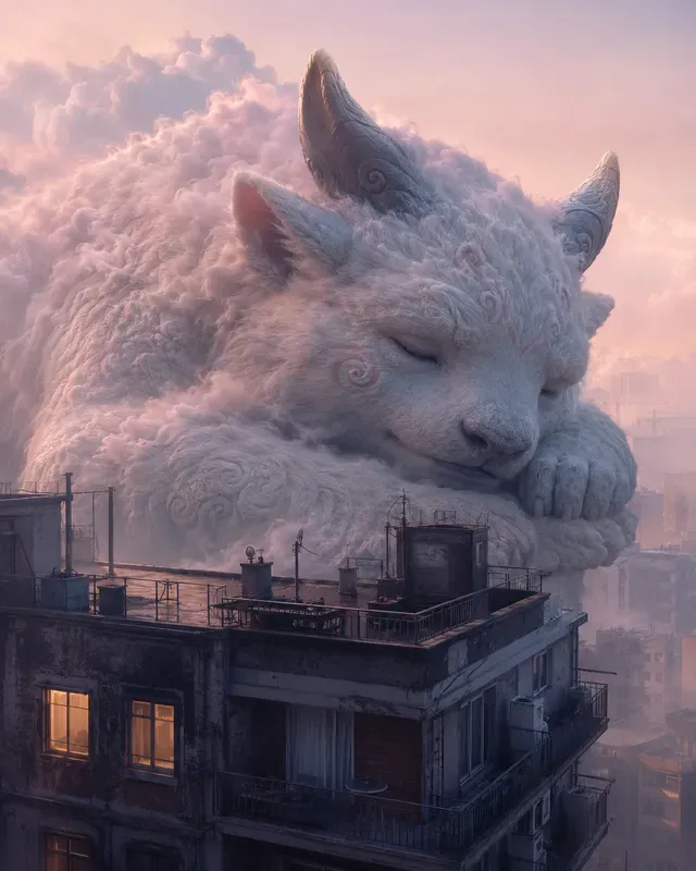 Giant Cozy Monster Illustrations