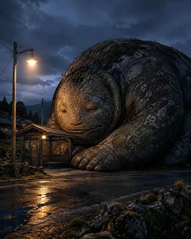 Giant Cozy Monster Illustrations