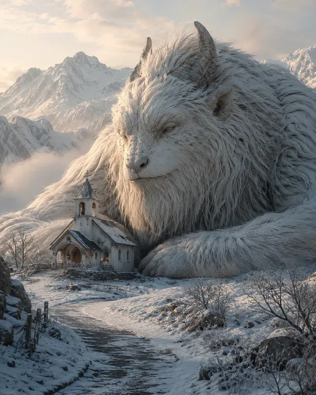 Giant Cozy Monster Illustrations