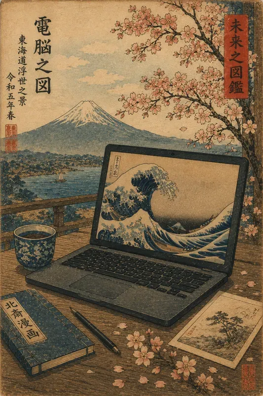 Ukiyoe Masterpiece Generator