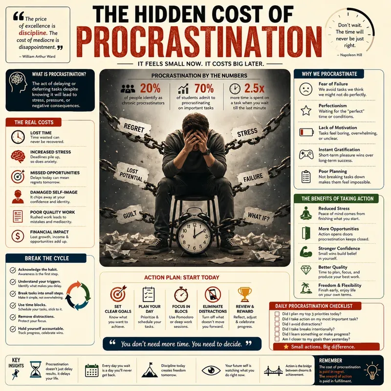 The Costs Of Delay Infographics