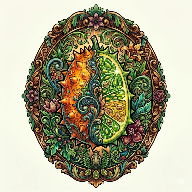 Exotic Fruit Emblems