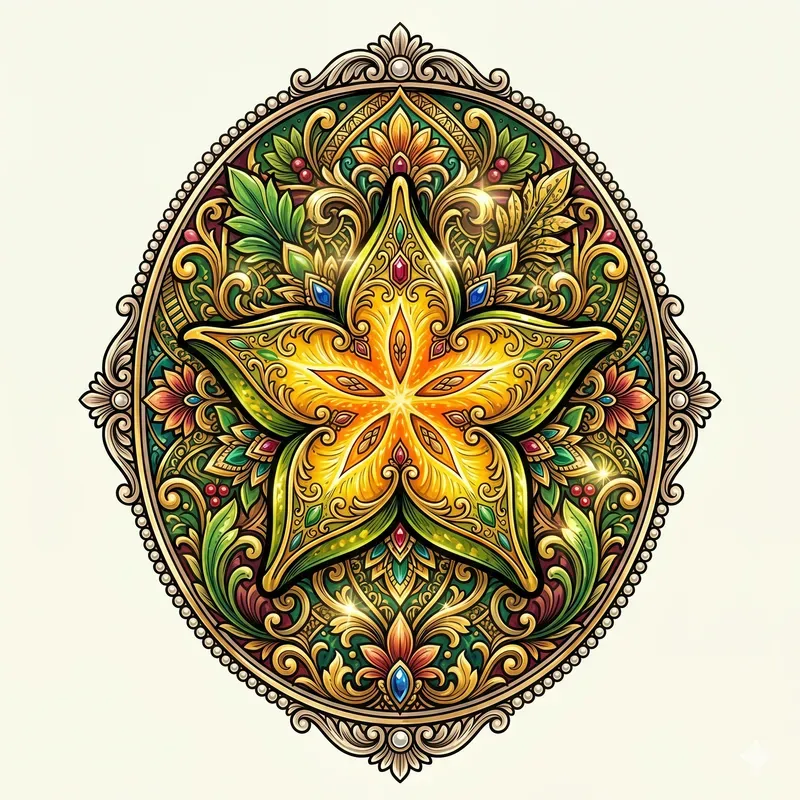 Exotic Fruit Emblems