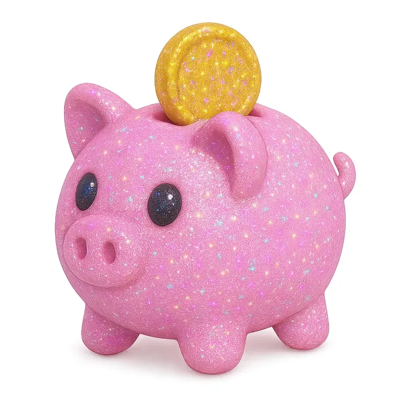 Glittery 3D Emoji Icons