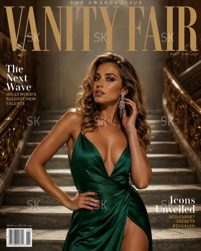 Cinematic 4K Fashion Magazine Covers