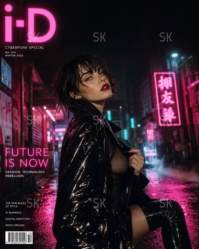 Cinematic 4K Fashion Magazine Covers