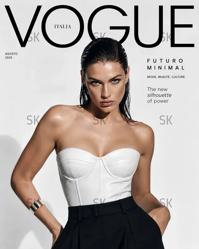 Cinematic 4K Fashion Magazine Covers