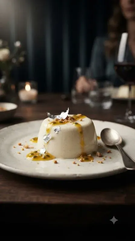 Luxury Plated Dessert Advertising